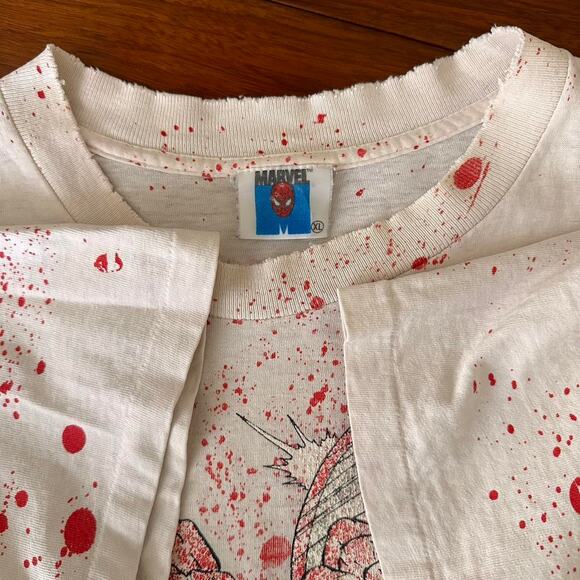 Vintage 1991 Captain America Marvel Shirt - Picture 7 of 8